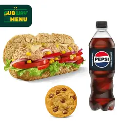  Tuna 30 cm Sub + Getränke + Cookie - Sub des Tages Freitag Subway