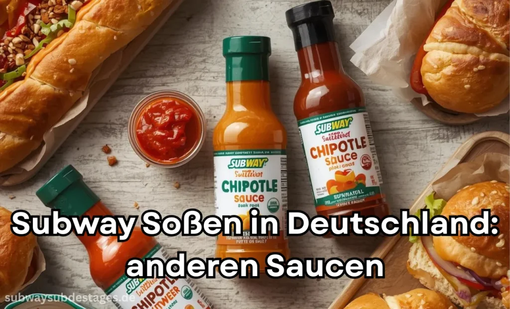 Subway Soßen Deutschland